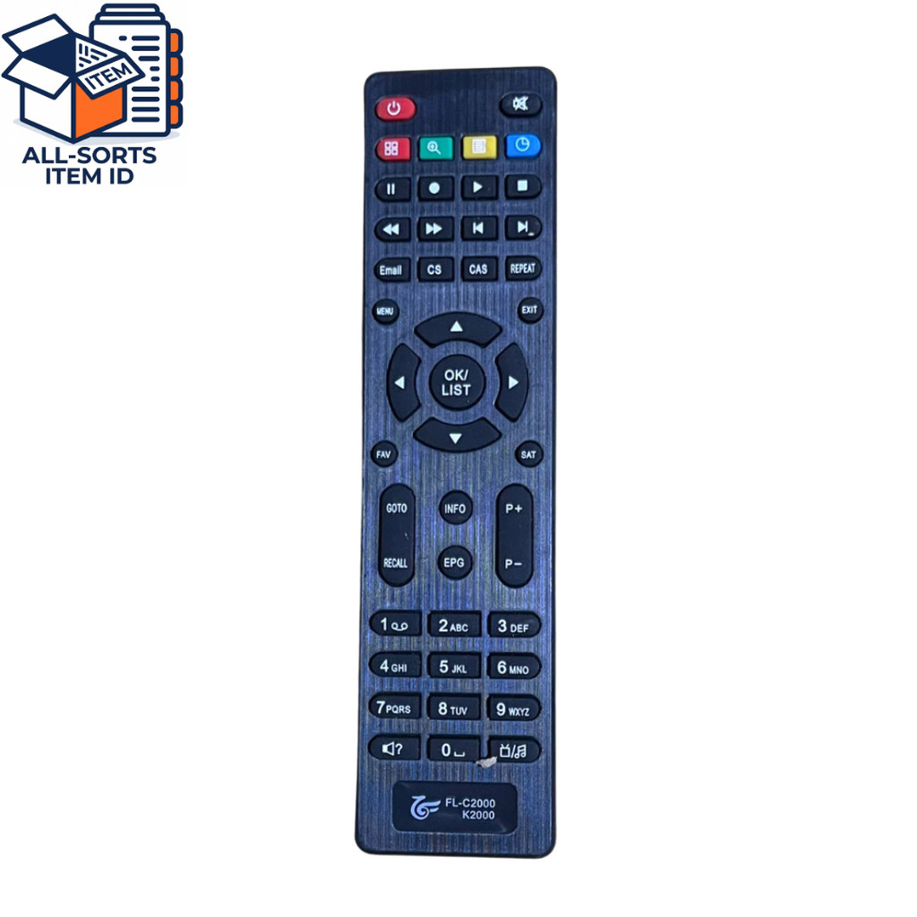 Remote Receiver Parabola K Vision Bromo C2000 Topas TV TS2 39 Remote Set Top Box Receiver