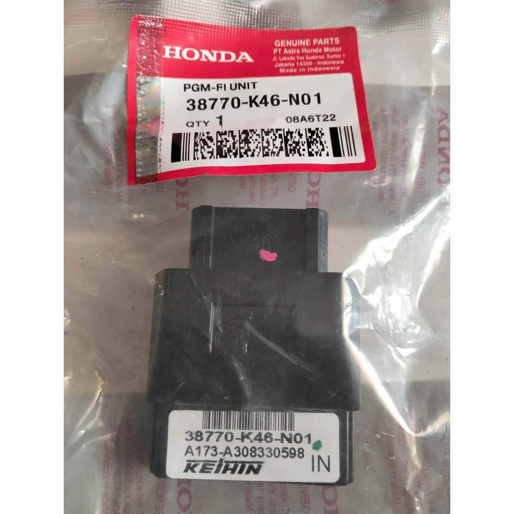 ECU ECM CDI K46 HONDA BEAT FI STATER KASAR SCOOPY FI STATER KASAR