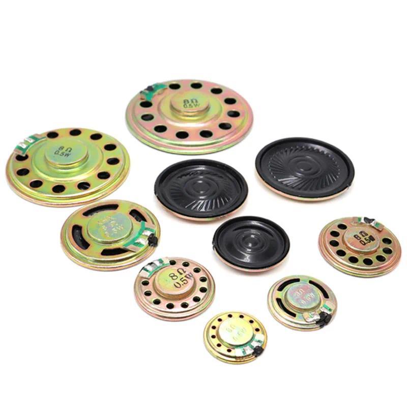 Speaker ultra-tipis 05W 8/16/32/50/64 ohm 8R Diameter speaker 20mm 23mm 27mm 28mm 30mm 36mm 40mm 45m