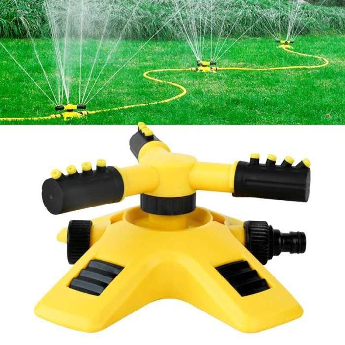 Penyiram Tanaman Otomatis Sprinkler Kran Air Selang Taman Alat Siram Rumput Putar