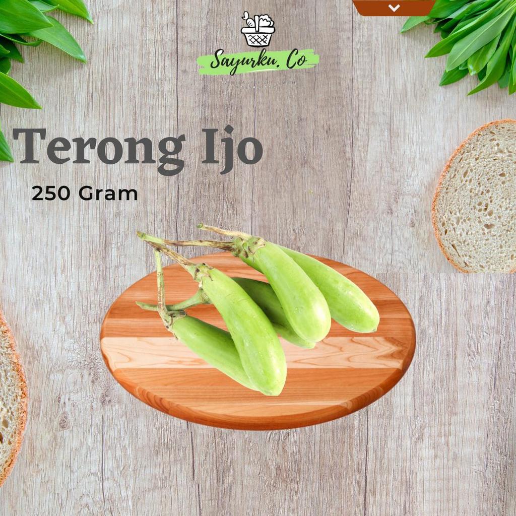 Terong Hijau Lokal Segar 250Gr