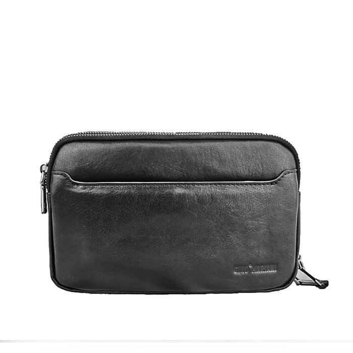 Tas Clutch Pria Gino Mariani Grady Hitam