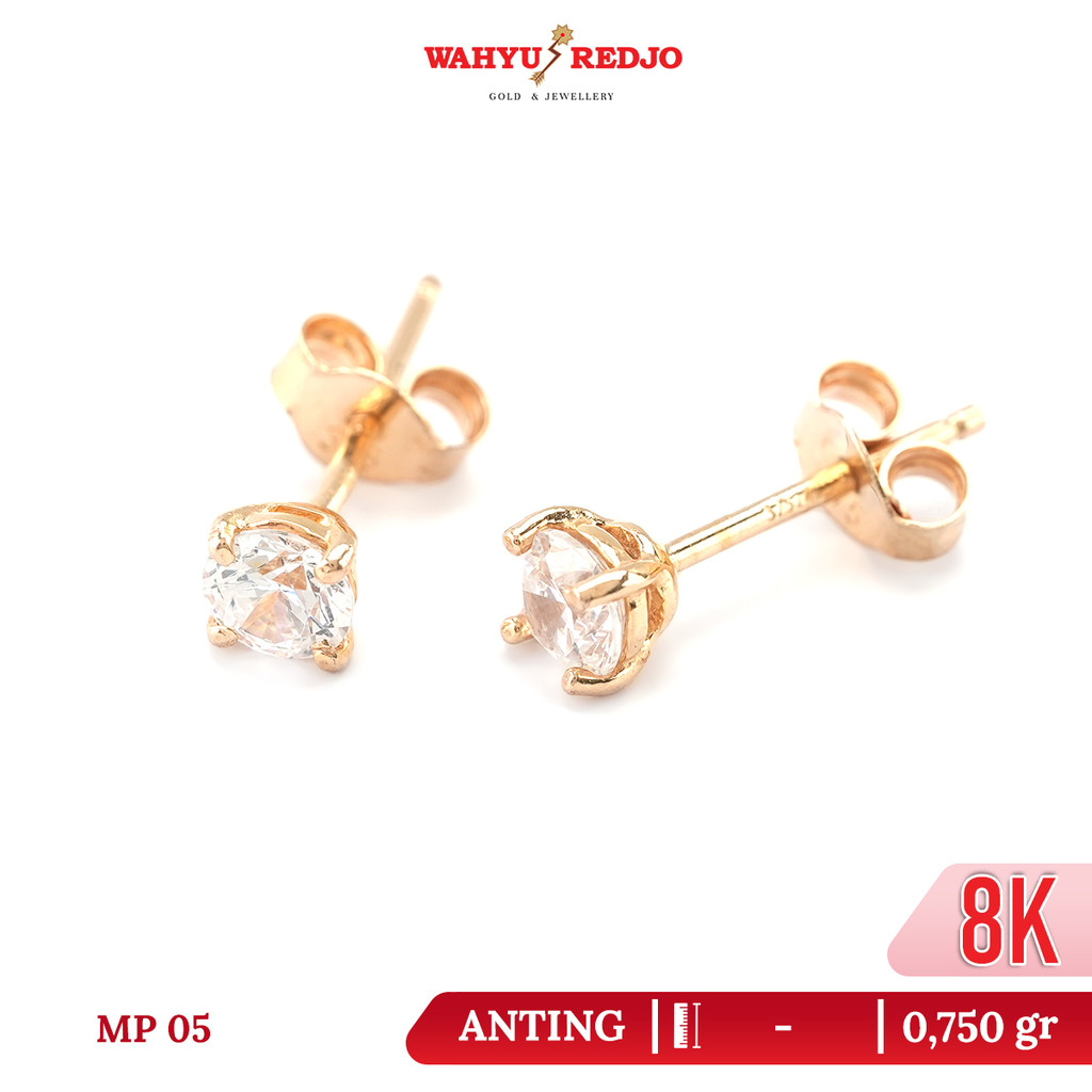 Anting-Anting Emas 8K Tusuk Wahyu Redjo AN-8K-32044386 Non Pameran