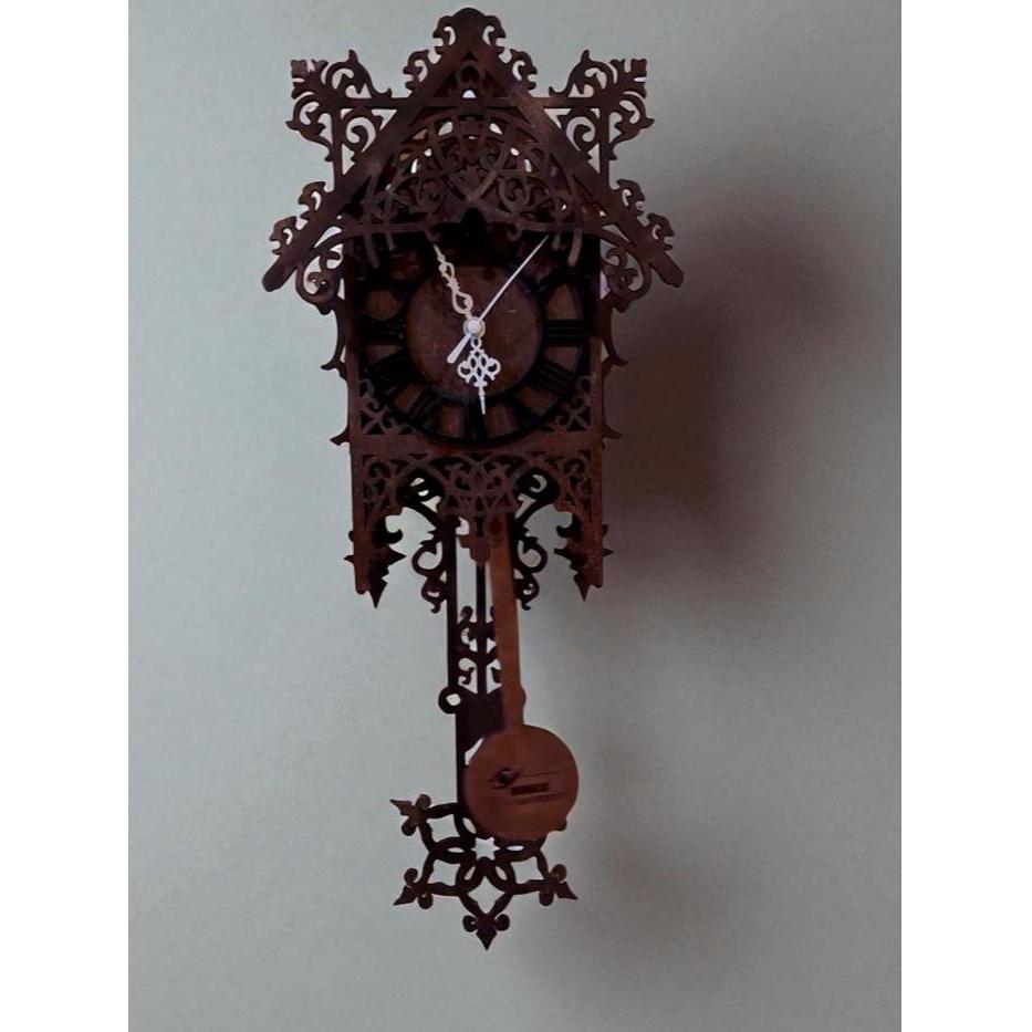 Jam Bandul Kuno Pendulum Vintage Wall Clock jam dekorasi