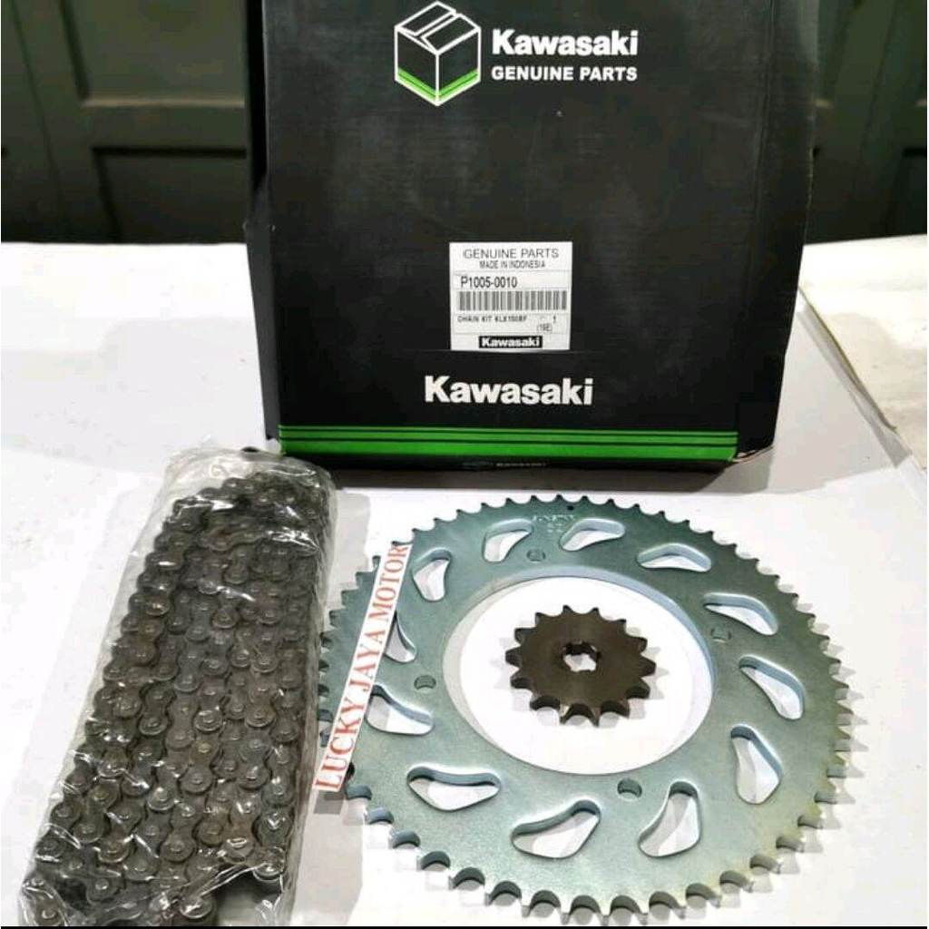Gir gear set rantai KLX 150 BF original