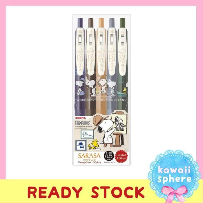 New Sarasa Vintage Snoopy Limited Edition | Pen Sarasa Clip 0.5 Peanuts