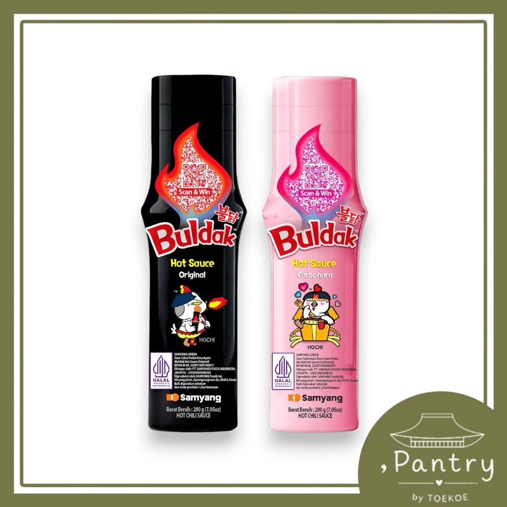Koma Pantry - Hot Sauce Samyang Buldak 200gr Original / Carbonara