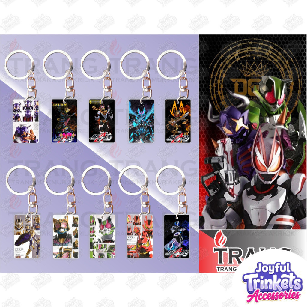 Gantungan Kunci Akrilik Kamen Rider Geats / Keychain Acrylic Kamen Rider Geats