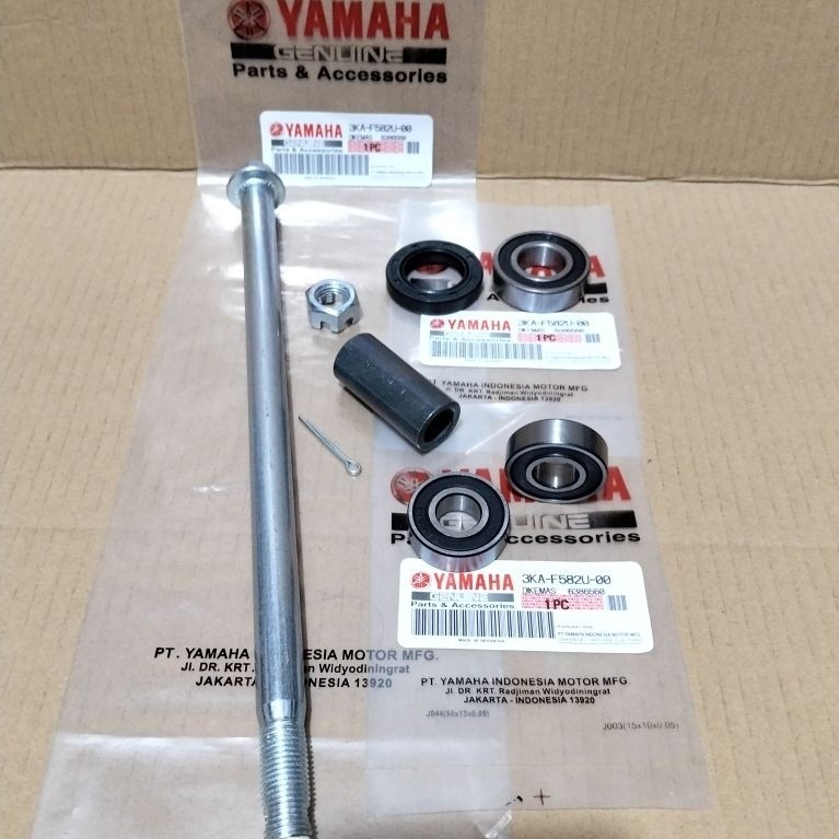 PAKET KOMPLIT AS RODA BELAKANG panjang 26 cm YAMAHA RX KING NEW/OLD