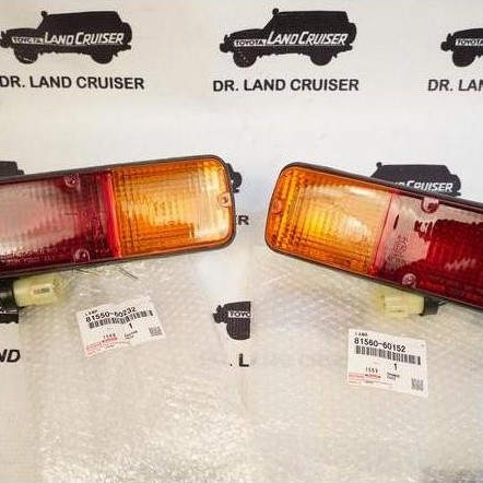 Lampu Stop Hardtop Fj40 Bj40 Rem Belakang Sepasang Orisinil