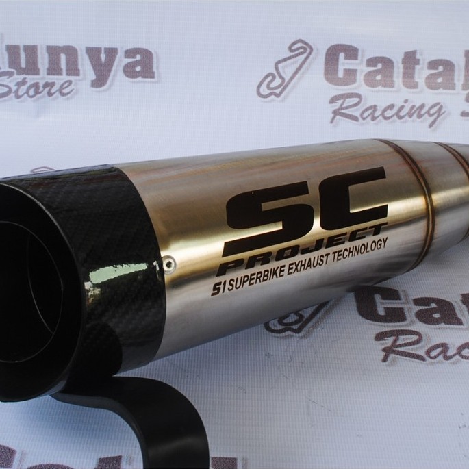 SC S1 Project Muffler Exhaust SC Project Exhaust SC Project Exhaust Original
