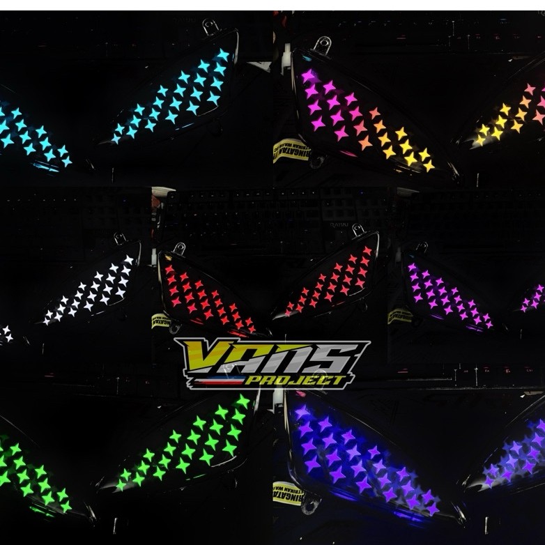 Sein sen LED Lazzy Mio Sporty Custom Star Bintang animasi Mio sporty atau Mio Lama