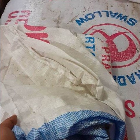 karung jumbo bekas karung sendal 1 lembar karung besar