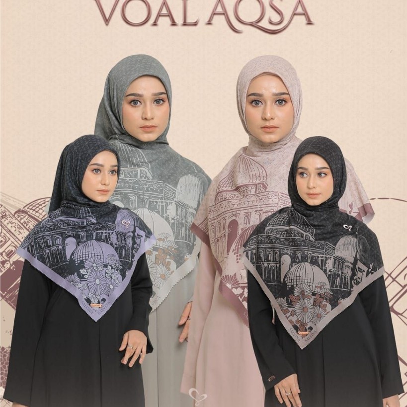 READY SIAP KIRIM Voal Aqsa by Salvina HIjab