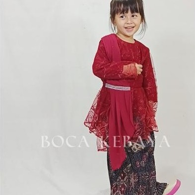 Best Seller Setelan Anak Rnf / Kebaya Pesta Anak L Kebaya Modern / Kebaya Cantik Original