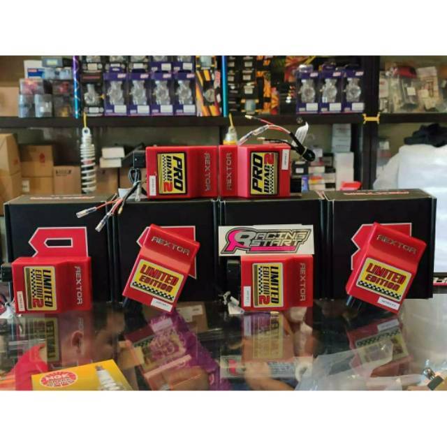 CDI REXTOR LIMITED EDITION 1 2 PRO DRAG 1 2 XTREME LENGKAP ALL MOTOR JUPITER MIO YZ HONDA BEAT SATRI