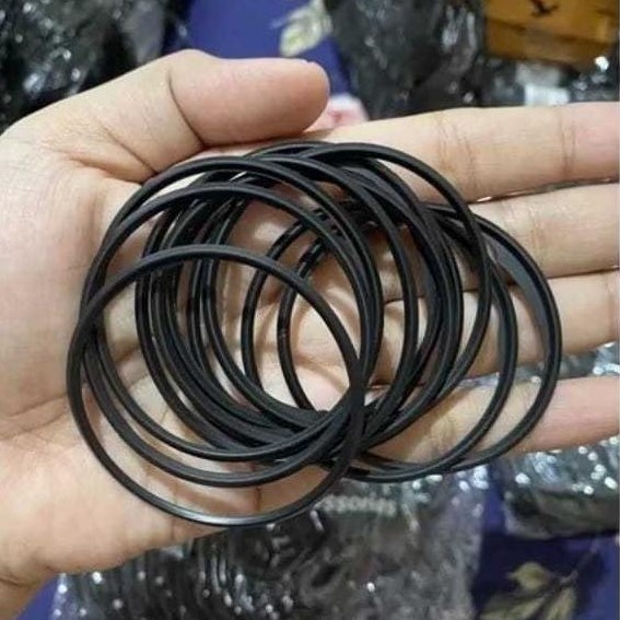 Terbaru Gelang Karet Hitam Dapat 10 Gelang  Bisa Cod Atau Bayar Di Tempat| Gelang Hitam Polos | Gela