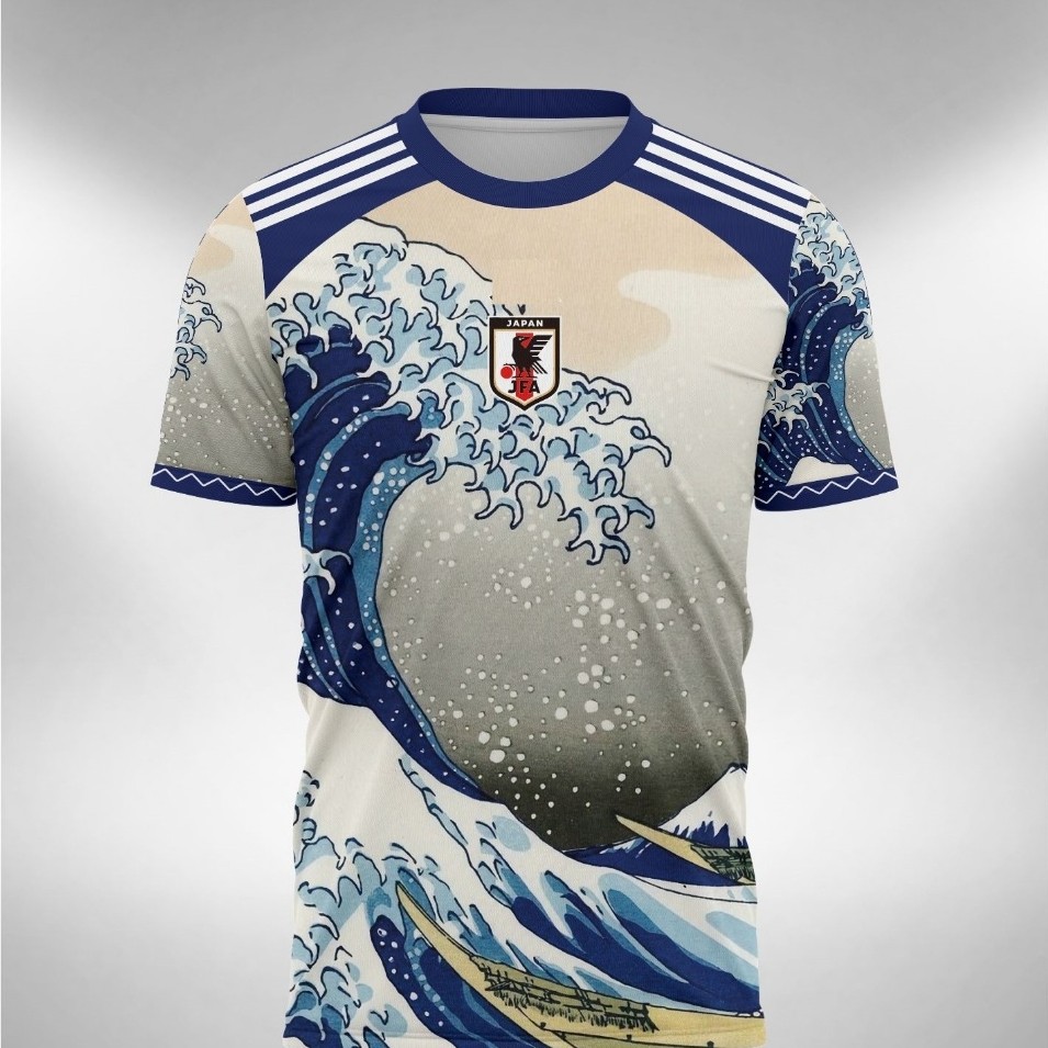 READY Jersey Jepang Fantasy 2025 Ombak Laut