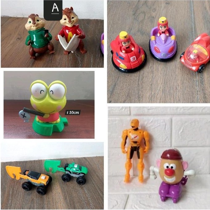 HOT SALE TOYS - MAINAN HAPPY MEAL MCD MC.D HOKBEN KFC TOYS FIGURE DORAEMON - LEGO - SNOOPY - HOT