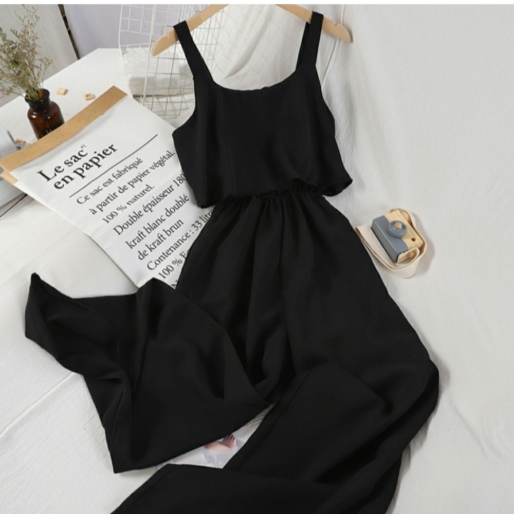 FF Jumpsuit Via Ld 96 cm P 130 cm B 226 gr Mosscrepe Viscose #4306