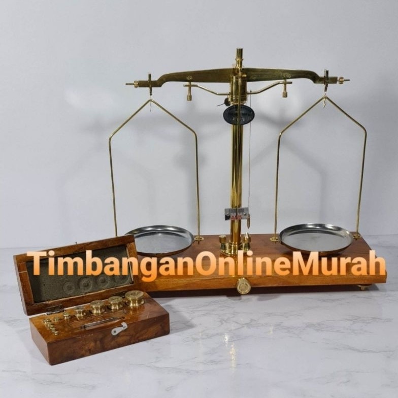 Timbangan Neraca 500 gram, Timbangan Apotek 500 gram, Timbangan Emas Neraca Manual 500 geam + anak t