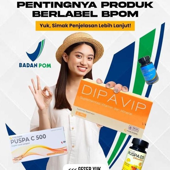 Excellent- {Spesial Dokter Puja} Paket Promil Suami Istri - Puspa D3 Vitamin D3 1000 + Picozinc - B6