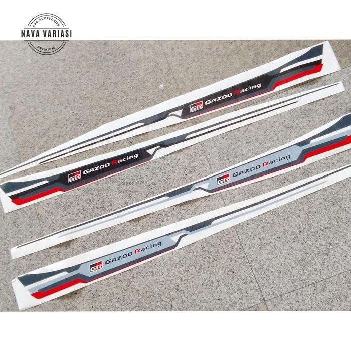 STIKER MOBIL YARIS GR SPORT STIKER BODY SAMPING MOBIL ALL NEW YARIS 2022 STIKER YARIS MODEL GAZO GR