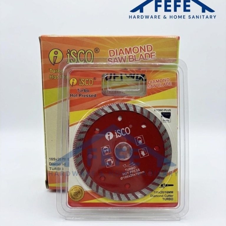 ISCO Diamond Saw Blade / Mata Gerinda Potong Keramik Turbo Hot Pressed