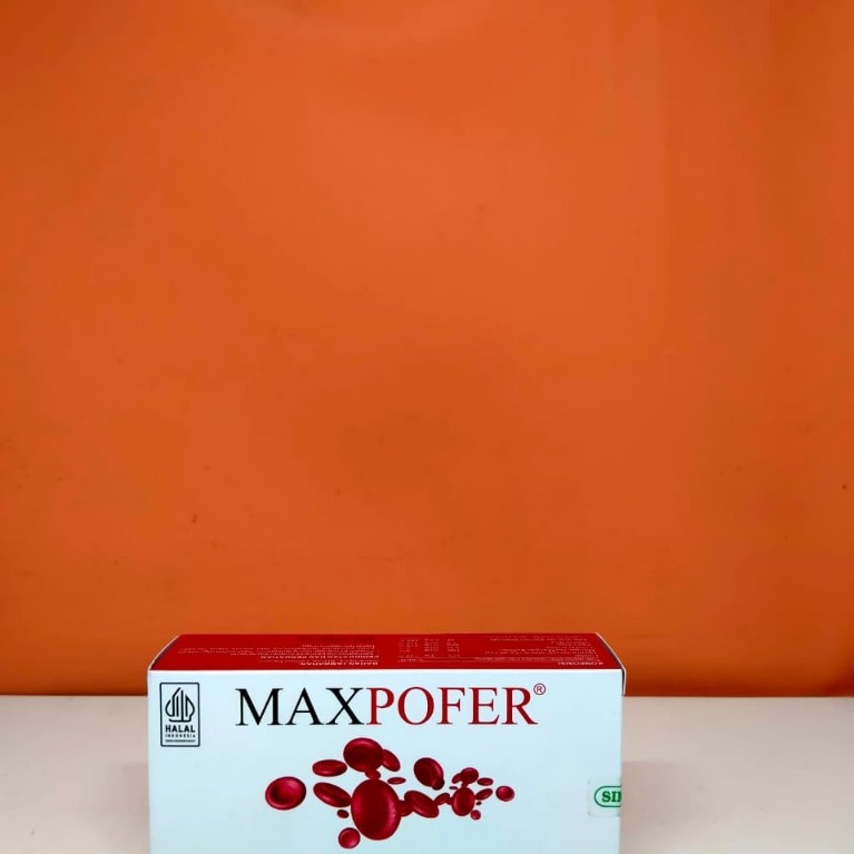 MAXPOFER BOX 10 KAPLET VITAMIN IBU HAMIL