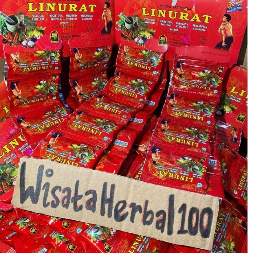 Linurat merah Kapsul