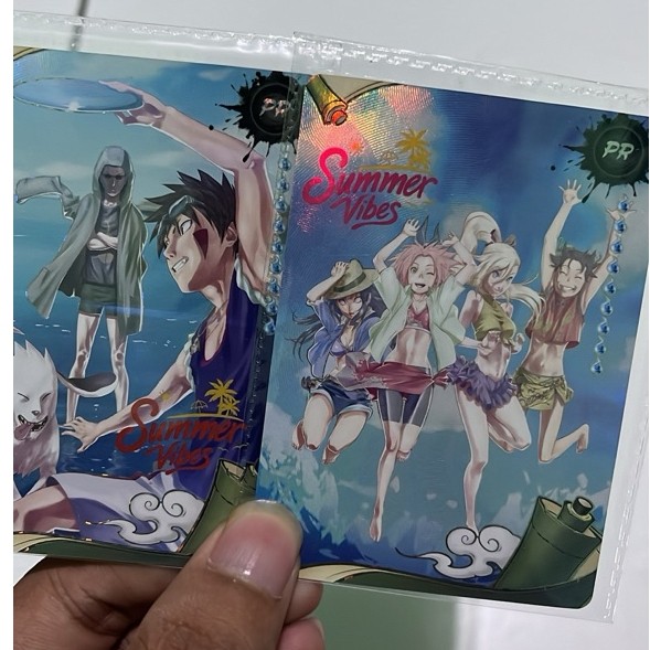Kartu Kayou Naruto PR kiba pantai & sumer women