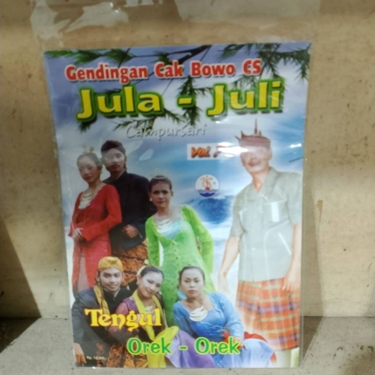 VCD original album Jula Juli Cak Bowo CS vol 7