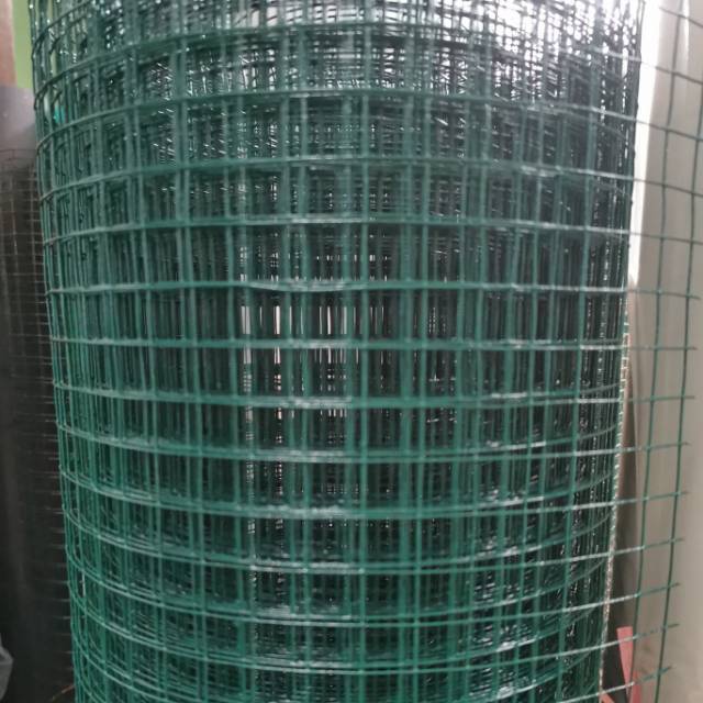 kawat loket hijau 1/2 in kawat strimin kawat ram kawat pvc