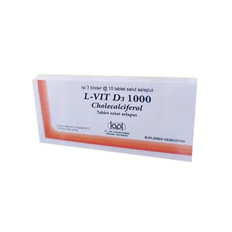 L-Vit D3 1000 10 Tablet
