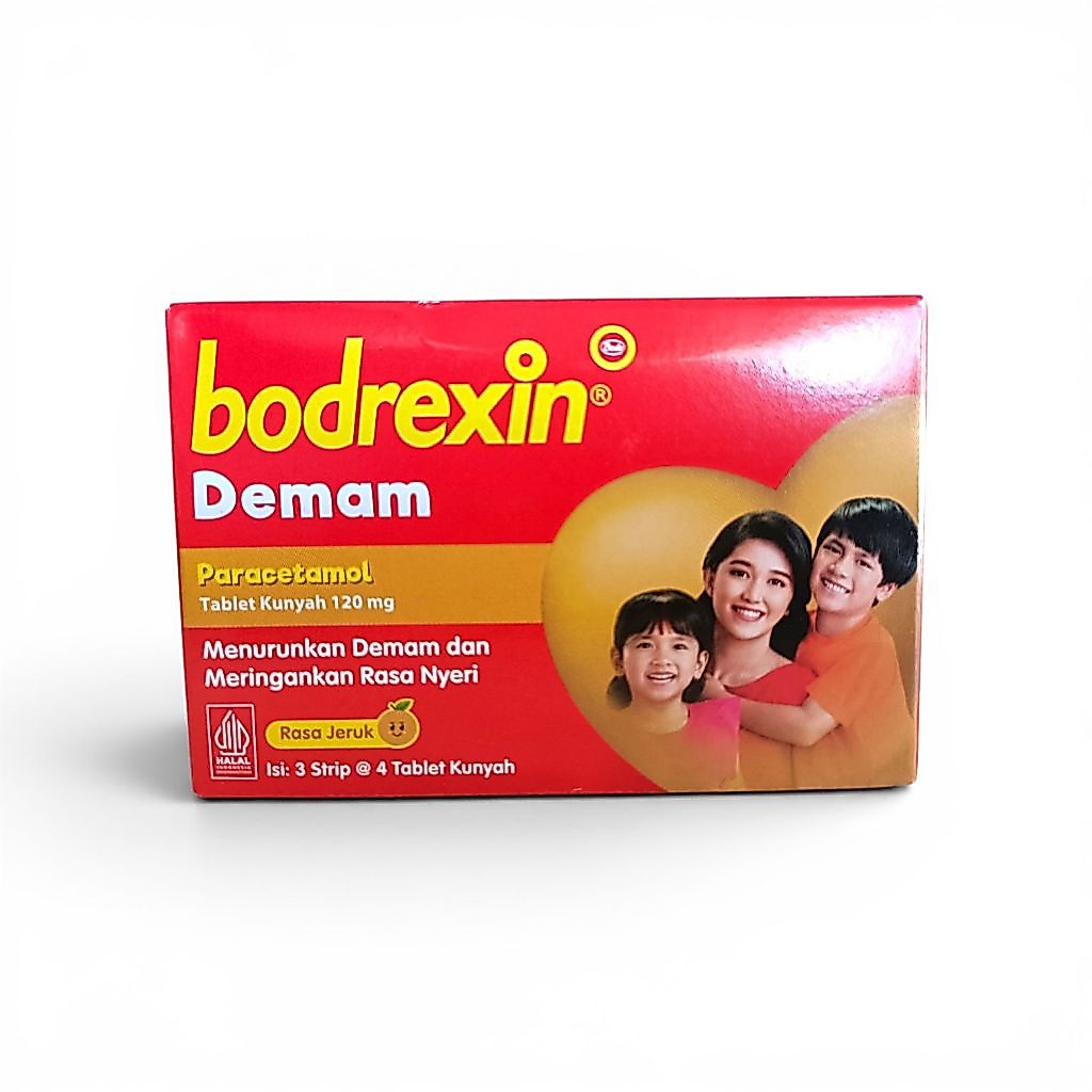 Bodrexin untuk Menurunkan Demam (12 Tablet)  Penurun Demam Anak