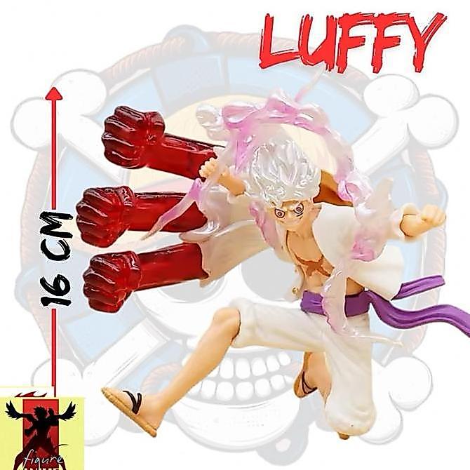 Ready action figure Luffy nika jongkok