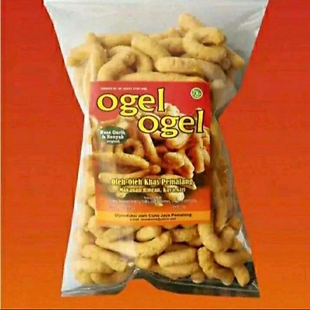 MAKANAN RINGAN OGEL-OGEL CEMILAN KHAS PEMALANG 100gram SNACK ENAK BERGIZI TERBARU TERMURAH ORIGINAL 