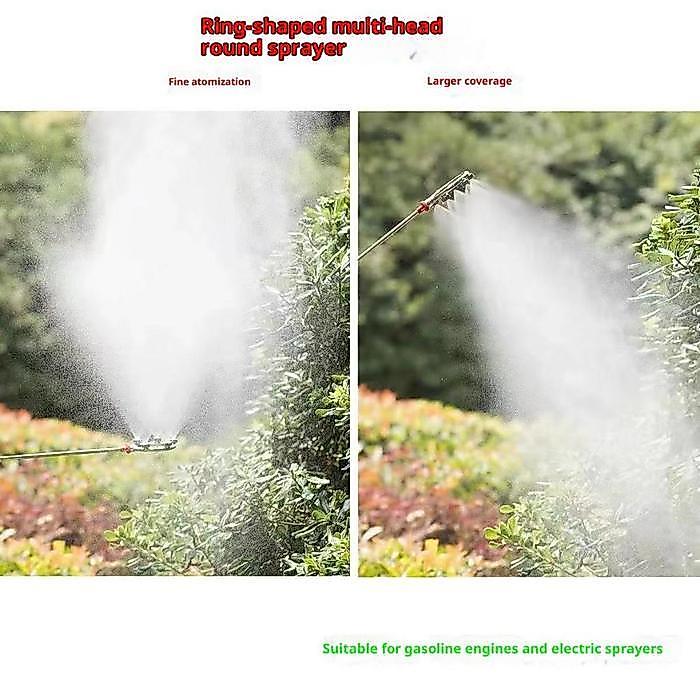 NOZZLE SPRAYER MISTING 5 LOBANG STAINLESS / NOZZLE SPRAYER KABUT SUPER HALUS 5 TITIK MELINGKAR /