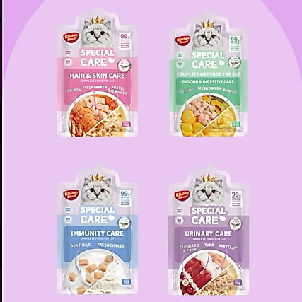 KITCHEN FLAVOR Special Care Wet Food Cat 80gr