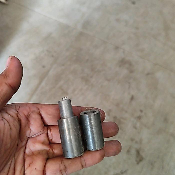 "New" engsel besi bubut besi as 3/4 inch engsel pintu gerbang pintu tralis