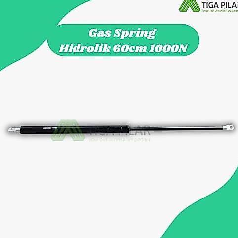 GAS SPRING HIDROLIK 60CM 1000N BARU