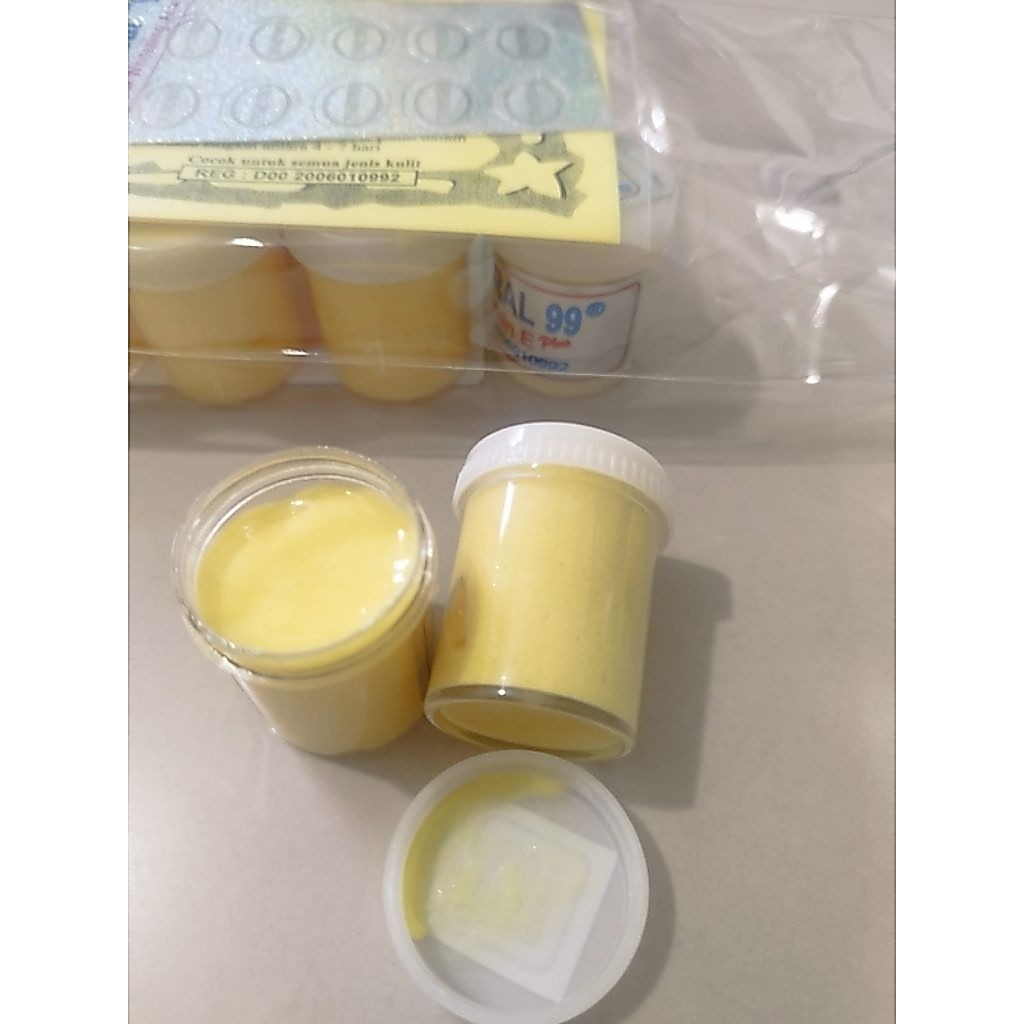 natural 99 siang stiker hologram kwalitas super/lusin