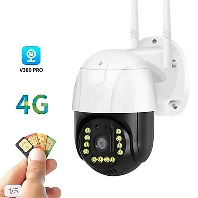 TERLARIS CAMERA CCTV APLIKASI V380 GUNAKAN SIM CARD 4G CCTV OUTDOOR WATEROOF