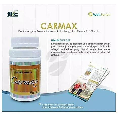 FKC Carmax Atau Cardiomax menyehatkan dan memperkuat jantung PRODUK ASLI Legal HALAL