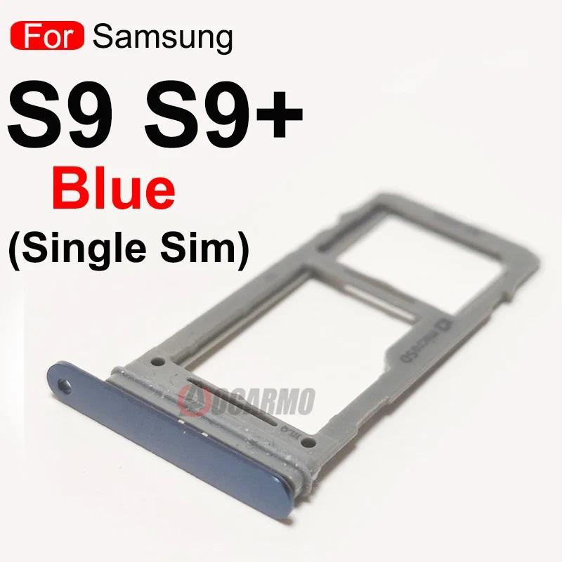 Aocarmo For Samsung Galaxy S9 Plus S9+ G965 G965F G965FD G965U Dual Single SIM Card Sim Tray Card Sl