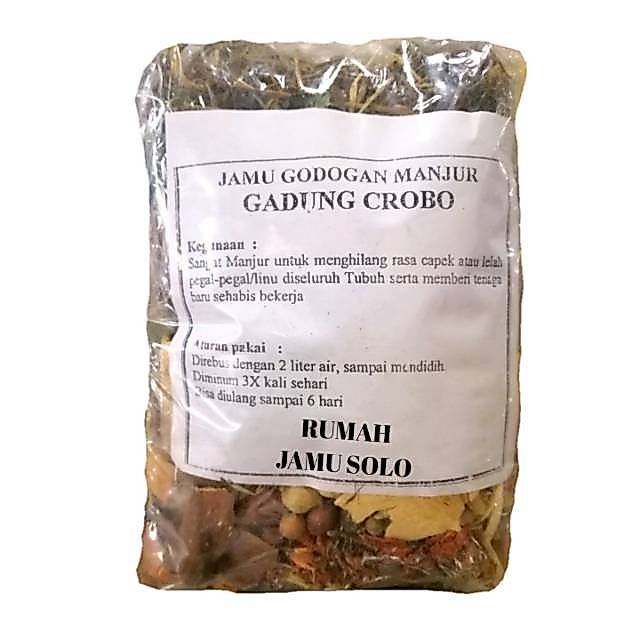 Jamu Godok Gadung Crobo Pegel Linu herbal
