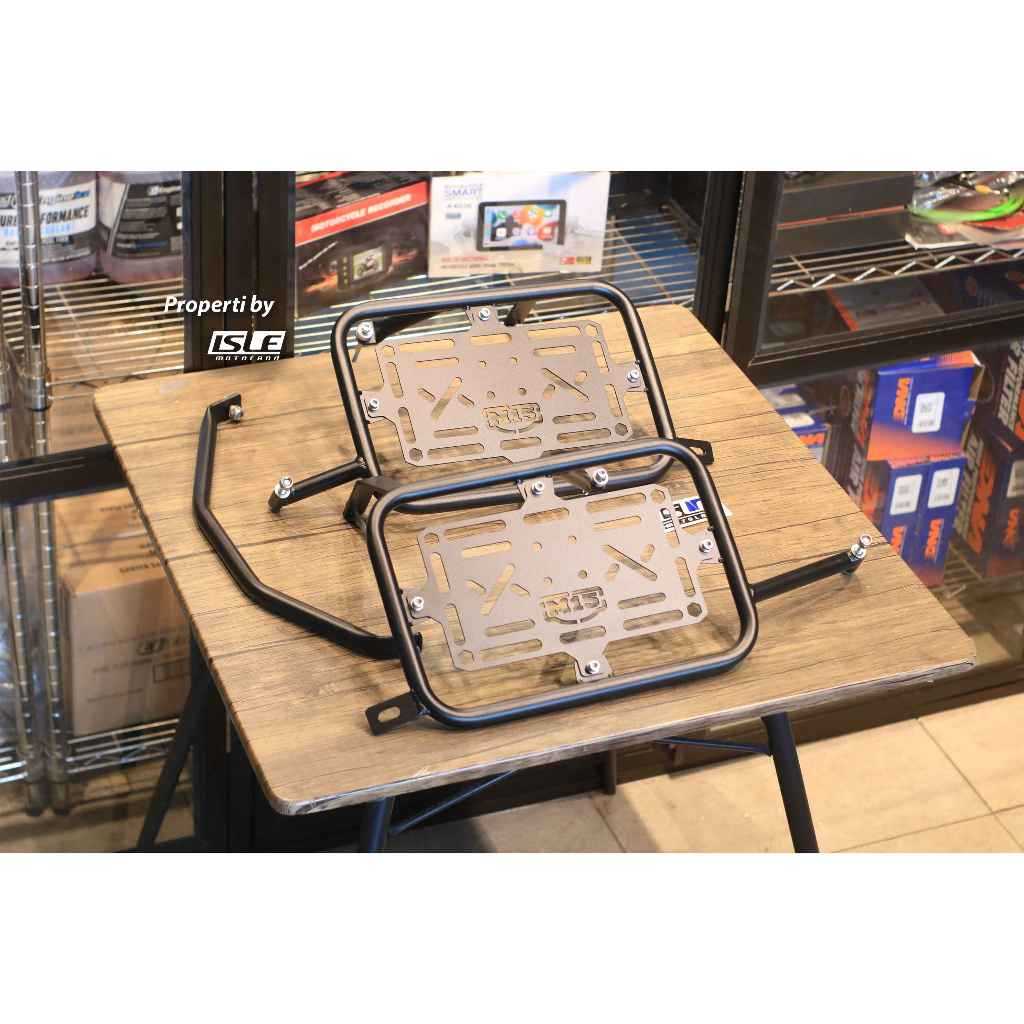 m15  Rak Samping Side Rack Kawasaki KLX 250 D-Tracker X 250 M15