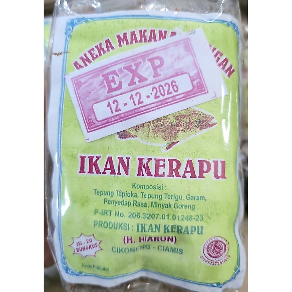 Piksus Macaroni Ikan Kerapu Pedas/ Makaroni Pedas / Macaroni Kerang/ Basreng