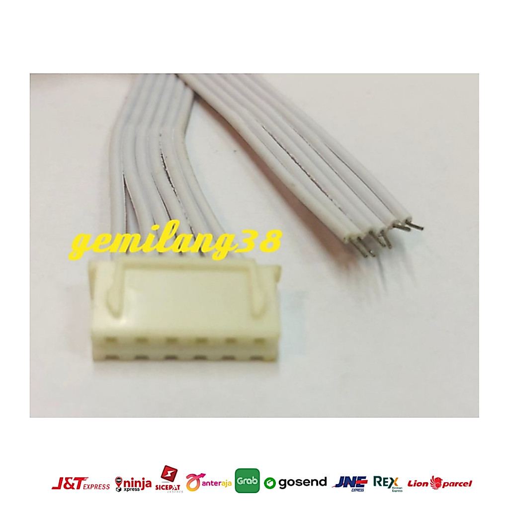 KABEL PITA 1 X 6 / 6 PIN / KABEL 6 JALUR ( 1 soket)