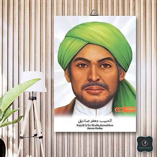 Poster Foto Kayu MDF Walisongo / 9 Wali